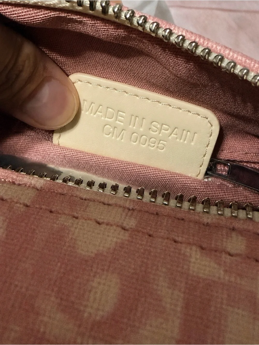 Dior Trotter Bag Pink Monogram Canvas Satchel